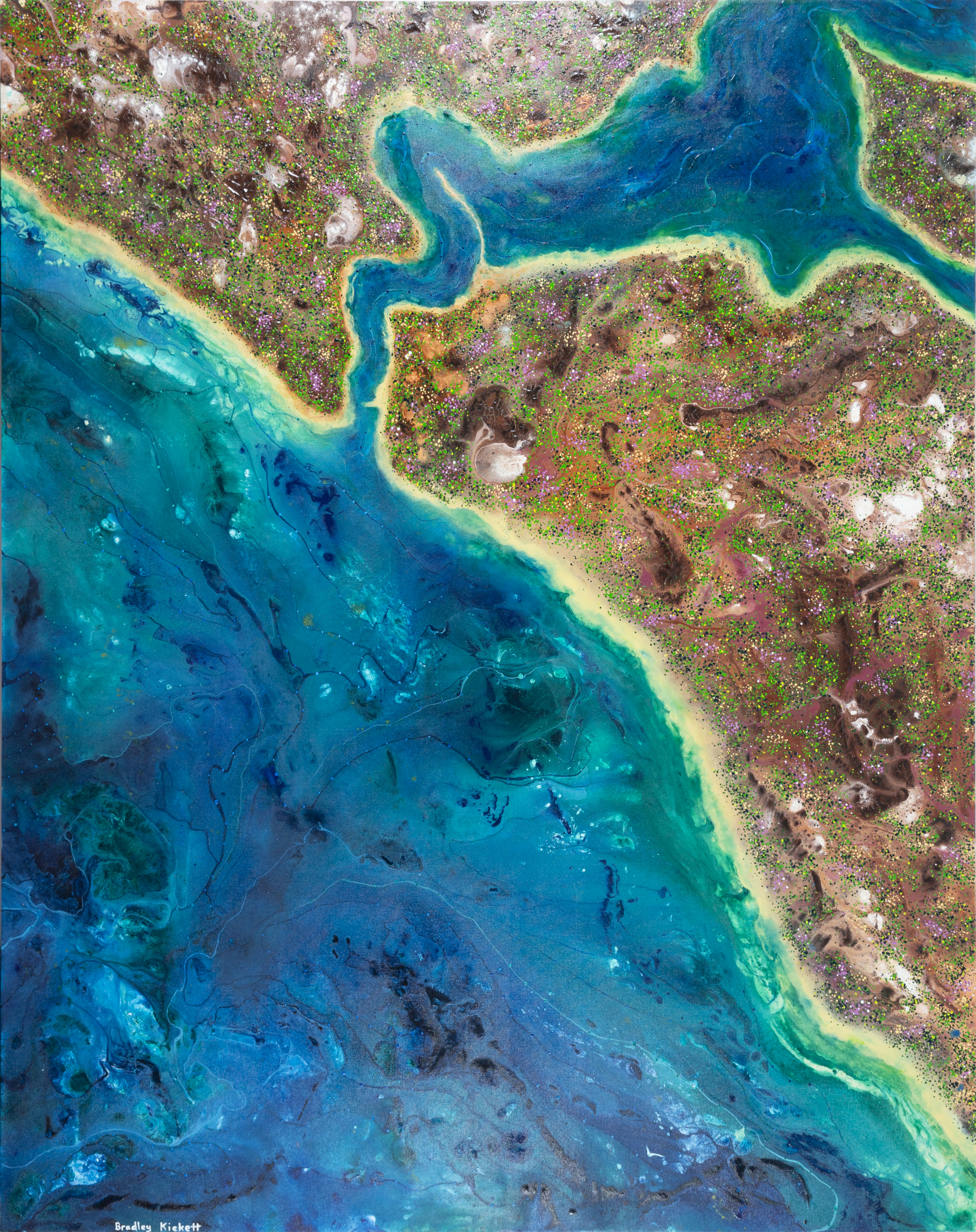 Bradley Kickett RAP painting