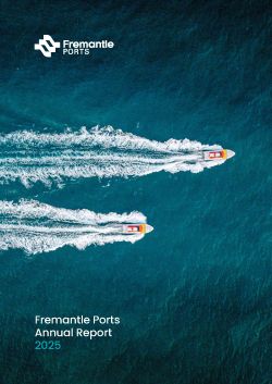 Fremantle Ports 2025 Annual Report -  cover image thumbnail