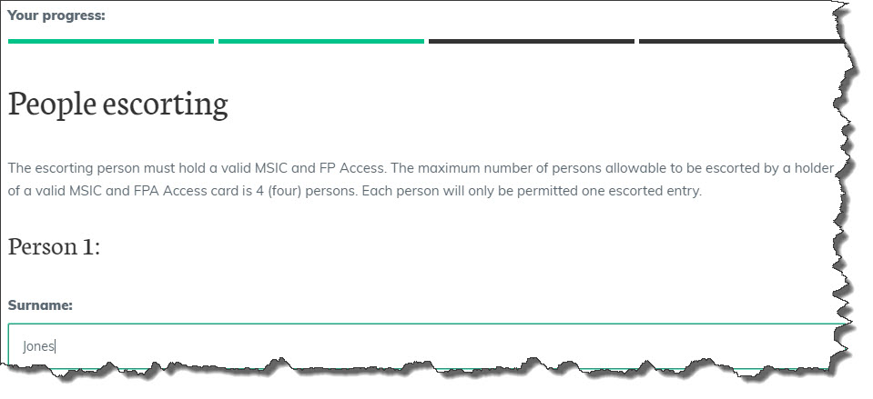 Escort Application - People Escorting Escort Application - People Escorting