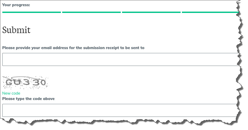 Escort Application - Submit 1 Escort Application - Submit 1